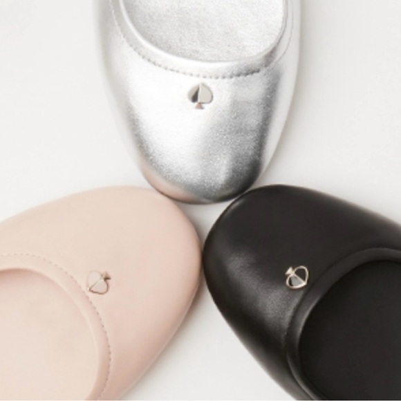 Kate Spade nude/pink flats Sz 8 VGUC - Picture 7 of 10